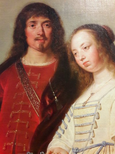 Family Portrait in a Landscape by Pieter Fransz de Grebber